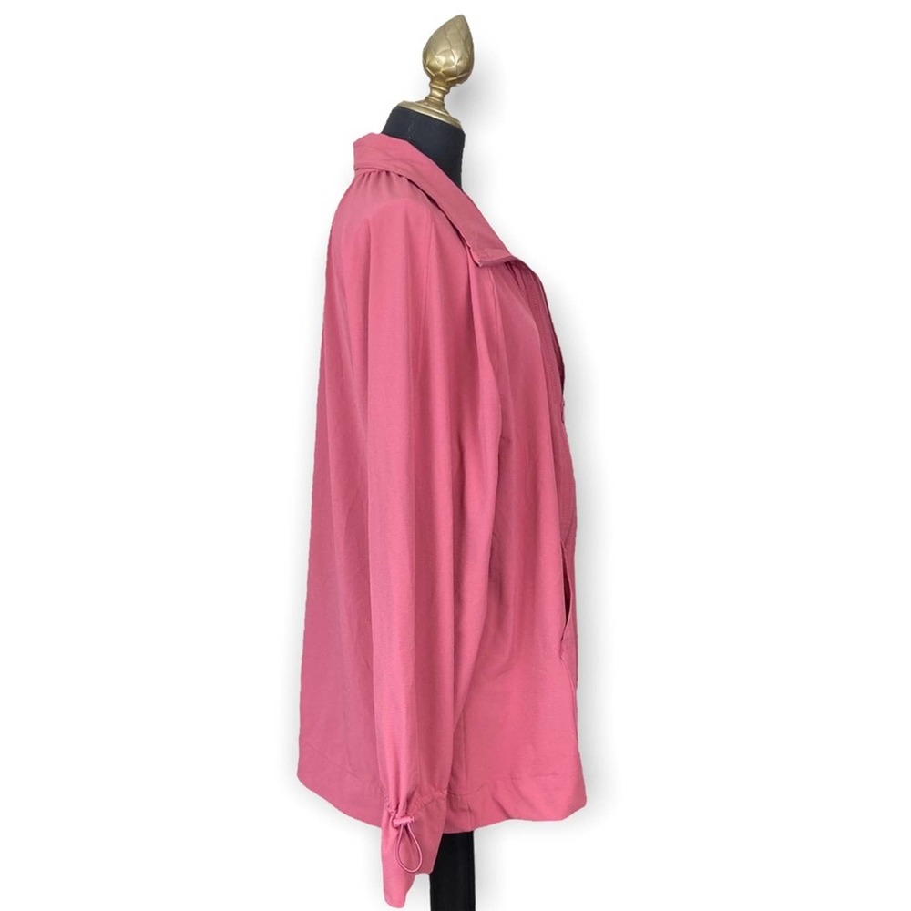 Zella Jacket Zip Up Athletic Mauve Pink Long Sleeve Lightweight Size XL - Picture 3 of 7